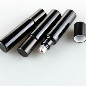 5ml 10ml Roll On Glass Bottle Empty Essential Oil Perfume Cosmetic Containers with Stainless Steel Roller Balls