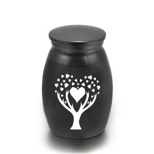 Love Tree of Life Human Funeral Cremation Urns, Ashes Keepsake, Memorial Mini Urn For Ashes for Human Pet Cat Dog 16x25mm