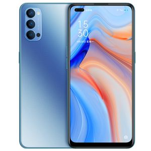 Original Oppo Reno 4 5G Mobile Phone 8GB RAM 128GB 256GB ROM Snapdragon 765G Octa Core 48.0MP AI NFC Android 6.4" AMOLED Full Screen Fingerprint ID Face Smart Cell Phone