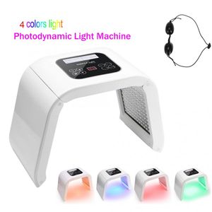 4 Color PDT LED Light Therapy Machine LED Facial Mask Beauty SPA Photo therapy For Skin Rejuvenation Acne Remover Treatment