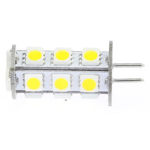 G6.35 LED مصباح ضوء 12VAC / 12VDC / 24VDC 18LED من 5050SMD 3W 300LM الأبيض الدافئ الأبيض 20 قطعة / الوحدة