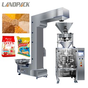 Grani di grano stand up sacchetto imballaggio produttore di macchine vffs Imballaggio di cereali Uso generale Corpo in acciaio inossidabile