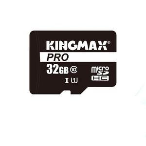 Kingmax 32Go Pro microSDHC UHS-1 (U1) Classe 10 Ecrire à lire jusqu'à 80 Mo / s Full HD microSD micro SD microSDXC carte mémoire 10 Mo / s en Solde