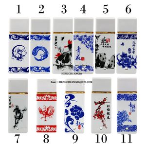 Retro China porcelain plastic usb flash drive 32g ceramic gift pen drive 4GB 8GB 16GB 32GB 64GB 128GB pendrive usb stick flash disk Chinese