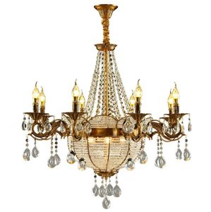 Wholesale sphere chandeliers for sale - Group buy Luxury Church Crystal Candle Chandeliers Industrial Gold Sphere Srystal Lustres Chandelier Lighting For Hotel Villa Art Pendant Lamp Lights