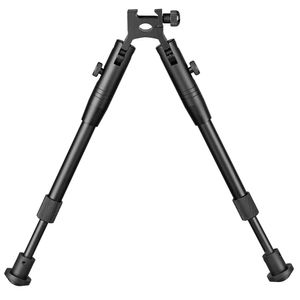 En İyi İnç 6-9 Bipod Yüksek Şok geçirmez Döner Yatırma Bipod ile QD Montaj Avı Standı Bipod Adaptörleri