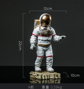 Astronauta Astronauta Modelo Nórdico Vinho Gabinete Decoração Macia Artesanato Casa Criativa Decoração Sala de estar