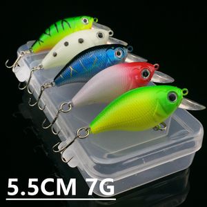 Wholesale boxes fishing tackle lures resale online - 1 box Color cm g Crank Fishing Hooks Fishhooks Hook Hard Baits Lures Pesca Fishing Tackle Accessories B