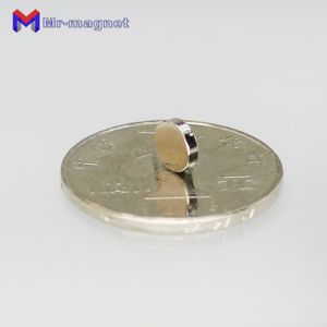 Magnesy na lodówkę 100 sztuk luzem małe okrągłe ndfeb neodymowy dysk o średnicy 6mm x 1 5mm n35 super mocny silny magnes ziem rzadkich