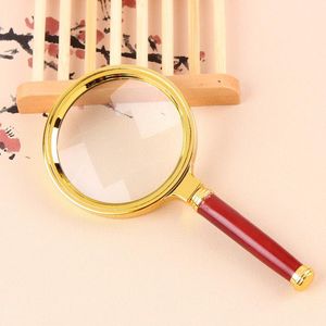 Hot style 80mm Handheld 10X Magnifier Magnifying Glass Loupe Lens For Easy Reading Jewelry Watch Repair Tool glitter2008