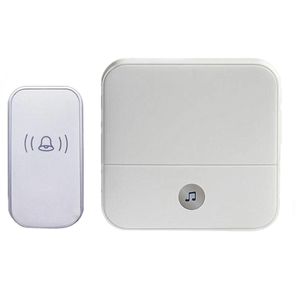 52 Chime Wireless Drzwi Bell Home Plug in Wodoodporna Bezprzewodowa bramki 300m Zakres - White UK Plug