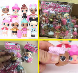 9CM LoL Doll con biberon American PVC Kawaii Giocattoli per bambini Anime Action Figures Realistic Reborn Dolls per bambini con borsa al dettaglio