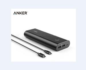 Anker PowerCore + 20100mah Power Bankクイックチャージ5V / 6A 30W Poweriqバッテリーパック2.4A電話のタブレット用のPowerBank USB充電器