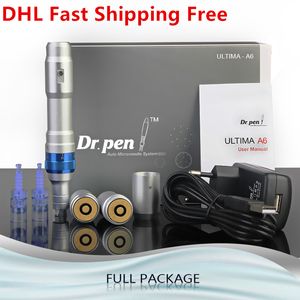 2IN1 Wired und Wireless Electric Micro Needle Derma Pen Ultima A6 Dr.Pen Wiederaufladbare Auto Dermapen Drpen Hautpflege