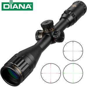 4-16x44 ST Tactical Optic Sight Green Red Illuminated Riflescope Hunting Rifle Scope Sniper Airsoft Air Guns