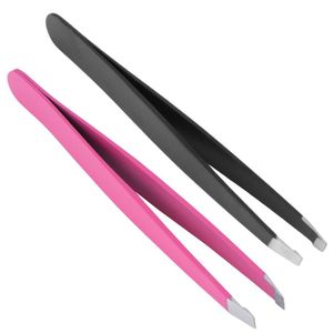 1pcs Eyebrow Tweezers Stainless Steel Face Hair Removal Eye Brow Trimmer Eyelash Clip Cosmetic Beauty Makeup Tool