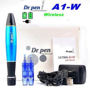 Ultima A1 Dr. Pen Auto Microneedle Derma Pen Kabelloser/kabelgebundener elektrischer Mikronadelroller, verstellbare Nadellängen 0,25 mm–3,0 mm. Hautpflege