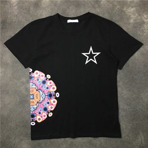 Toptan-20ss Erkek Moda Tasarımcısı T Shirt Hip Hop Kısa Kollu Uygun Erkek Kadın Baskı T Gömlek Boyutu S-2XL 2 Renkler