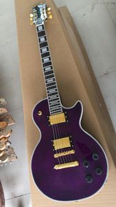 送料無料！ Wholesaleカスタム6文字列エレキギター、紫色の.Rosewood Fringerwood、熱い販売楽器、180315