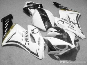 Original Mold Fairings för Honda CBR1000RR 04 05 Svart Vit Fairing Kit CBR 1000 RR 2004 2005 VV10