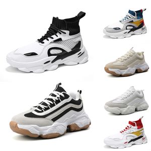 İndirim koşu ayakkabıları erkekler Chaussures Nefes çorap ayakkabı Platformu erkek eğitmenler Atletik Spor baba Sneakers bağbozumu 39-44 Stil 5