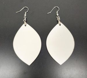 10 Paar Sublimation Doppel DIY Ohrring Blatt manuelle leere Ohrtropfen beste Handarbeit für Geschenk