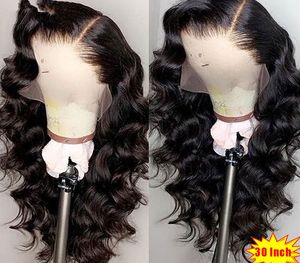 Wholesale mongolian wavy curly hair for sale - Group buy Loose Wave Wig Lace Front Human Hair Wigs Pre Plucked a Remy Deep Part Hair PrePlucked Brazilian x4 Lace Front Wig
