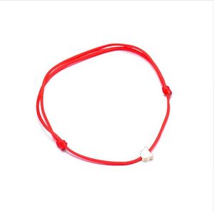 20pcs / lot Güzel Minimal Kedi Halat Bileklik Kadınlar Kızlar Ayarlanabilir Red String Bilezik Çocuk Şanslı Yeni Yıl Takı Hediyeler için