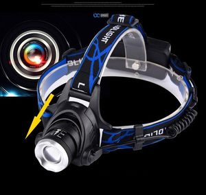 Outdoor 3000 Lumen XML T6 High Power LED Headlamp Headlight Flashlight Torch 3 Modes bright beam zoomable camping riding headlamps