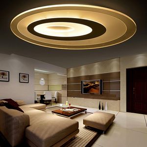 FULOC Ceiling Lights Oval personality Indoor Lighting Ceiling Lamp Fixture For Living Room Bedroom round corridor lamp