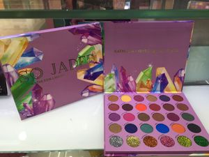 Nyanlända 30 färger Shimmer Matte Eyeshadow Paletter så jaded Kathleen Lights X Qilishiyu pressade pulverpalett