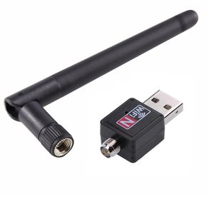 Creacube 2.4G Mini USB Adapter 150 Мбит/с 2DB 5DB Wi-Fi Dongle Wi-Fi-приемник беспроводной сетевой карты 802.11b/n/g Wi-Fi Ethernet