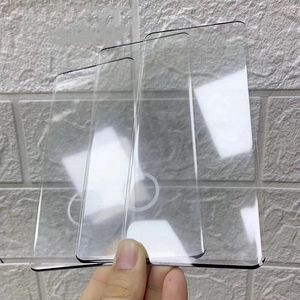 Screen-Protektoren für Samsung Galaxy S20 S20plus S20ULTRA 9H Härtekante gekrümmtes Werk Finger Print Tempered Glass Retail Verpackung