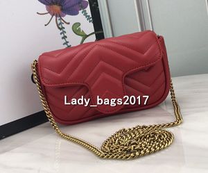 Newset Mini Love heart Rivet Chain Handbag V Wave Pattern Satchel Bag Shoulder Crossbody Purse Lady Messenger Bags