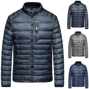 2019新しいメンズ暖かいパーカージャケットコート冬ジッピング暖かいトラックスーツカジュアル長袖壁のコートドロップシッピング20