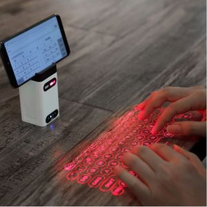 2020 New portable virtual keyboard Virtual Laser Bluetooth Projection Keyboard with Mouse Power bank Function for Android IOS Smart Phone PC