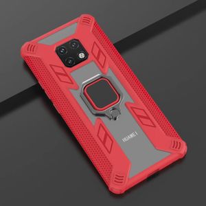 Pierścień Wybyty Telefon Case Heavy Duty Hard Shell Soft TPU Pokrywa dla honoru 10 / V20 / 20 / 10i / 8x / P Smart 2019 Metal Stojak pasuje do montażu samochodów magnetycznych