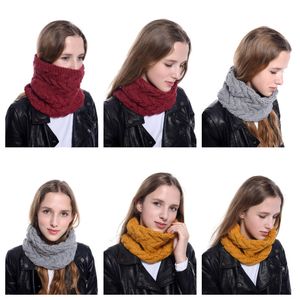 Fashion Knitted Scarf Wool Muffler Knitting Scarf knit Girls women Winter Warm Missoni