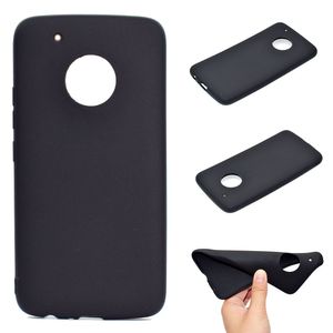 Custodia antiurto in TPU per Motorola Moto G5 Plus Cover in silicone color caramella