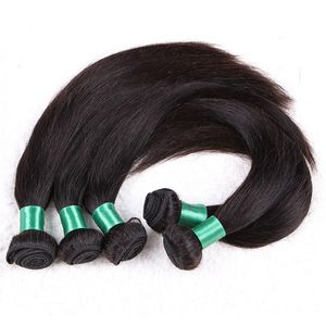 Silk Straight Virgin Hair 50g 5 Bundles a lot Brazilian Unprocessed Peruvian Malaysian Human hair Extensions