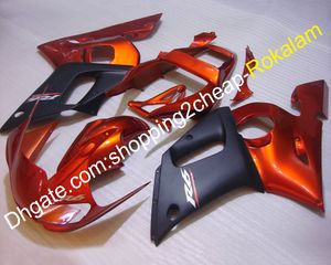 R6 98 99 00 01 02 R6YZF Fairing Fit For Yamaha YZF600 1998-2002 YZF-R6 Motorbike Orange Black Bodywork Fairings (Injection molding)