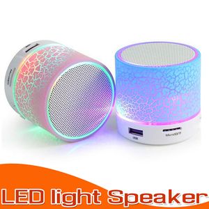 A9 Bluetooth Speaker Mini Alto-falantes Estéreo TF USB FM Sem Fio Portátil Música Subwoofer Alto-falantes para Telefone PC com Microfone na Caixa de Varejo