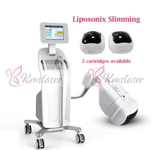 Hifu Machine Liposonix bantningsmaskiner med 2 huvuden 576 punkter per skott hög intensitet fokuserad ultraljud