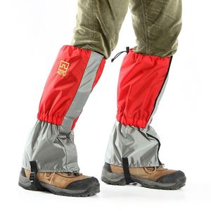 Outdoor Breathable Waterproof Ski Skiing Snow Gaiters Anti-wearing Fabric Hiking Moutaineering Climbing Cycling Leg Protection Guard Free Sh