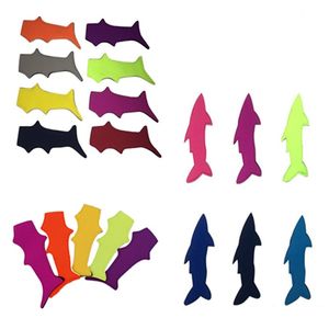 hot shark Popsicle sleeve Shark popsicle holder colorful ice cream insulated bag diving materials Ice Cream Tools T2I5957