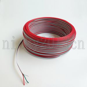 100 metre 3pin uzatma kablo kablosu, adreslenebilir WS2811 WS2812B SK6812 LED şerit modülü ışığı