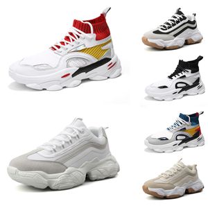 2020 discount running shoes men Chaussures Breathable sock shoes Platform mens trainers Athletic Sport Dad Sneakers vintage 39-44 Style 5