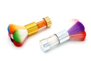 Heißer Gesundheit Schönheit Bunte Weiche Nagel Reinigung Pinsel Nail art Für UV Gel Nagel Staub Reiniger Pinsel Maniküre Pediküre Werkzeug zubehör KD1