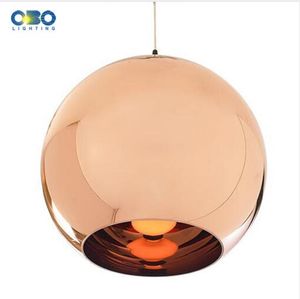 Lampada a sospensione con paralume in vetro placcato oro / argento vintage Cavo 1-1,5 m Filo Lampada a sospensione moderna per negozio / bar / sala E27 110 * 240 V