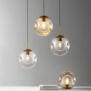 Modern minimalistisk bar hängande lampor personlighet vardagsrum matsal belysning glas sovrum hängande lampa hängsljus f9808